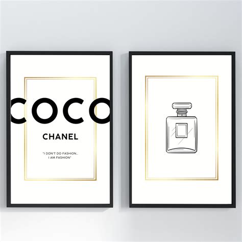 coco chanel framed pictures|Coco Chanel posters.